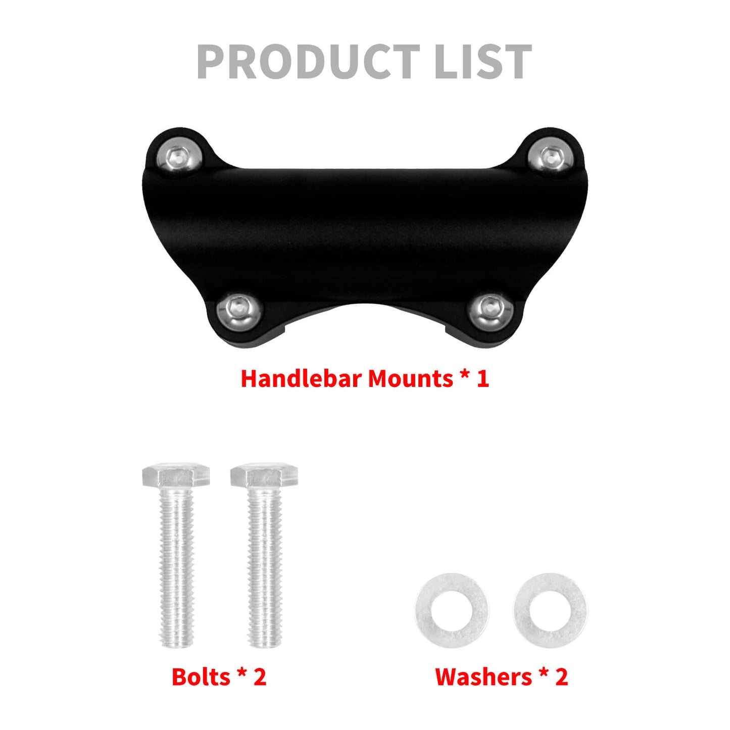 2IN. Handlebar Riser for Harley Touring | HCmotorku