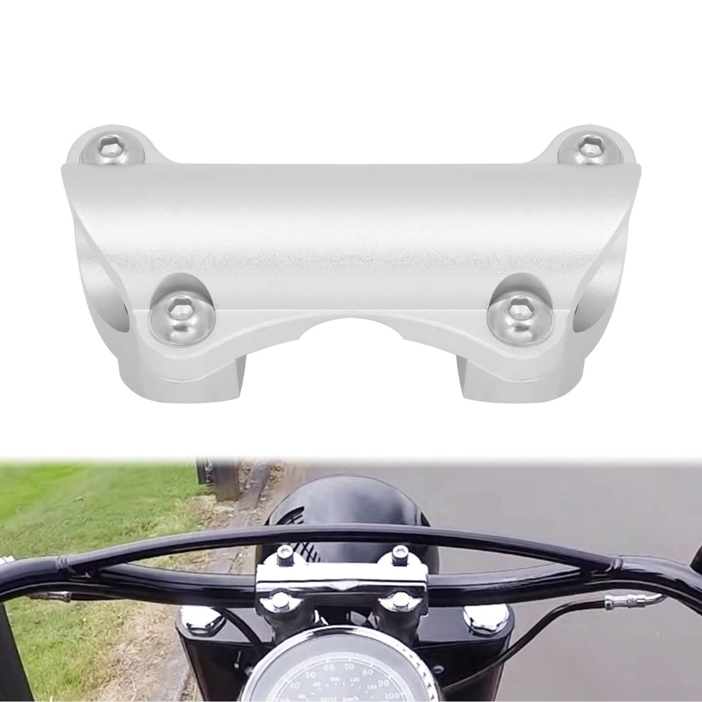 2IN. Handlebar Riser for Harley Touring | HCmotorku