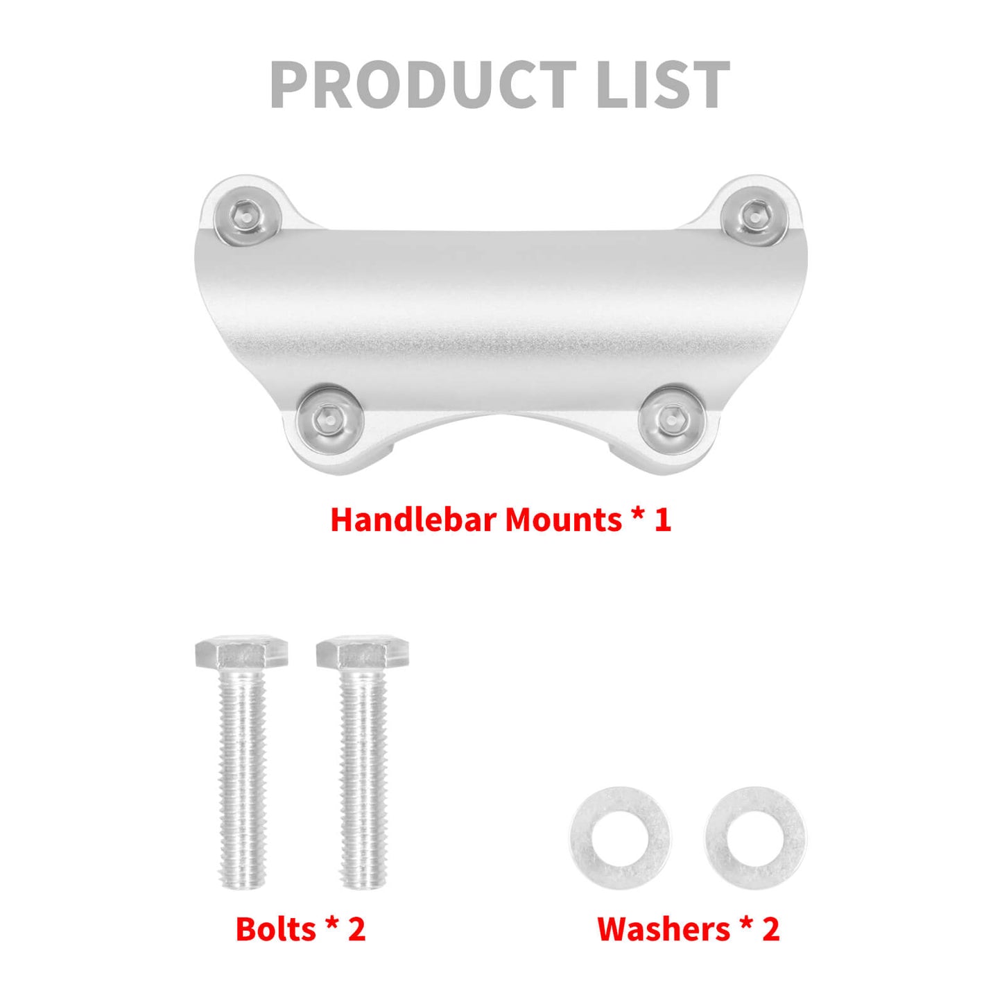 2IN. Handlebar Riser for Harley Touring | HCmotorku