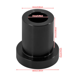 Handlebar Riser Bushings Kit Black Fits For Harley Softail 2018-Up Touring 1983-Up | HCmotorku