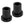 Handlebar Riser Bushings Kit Black Fits For Harley Softail 2018-Up Touring 1983-Up | HCmotorku