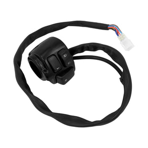 25MM Handlebar Control Switches Wiring Harness Black Fit For Harley Sportster | HCmotorku