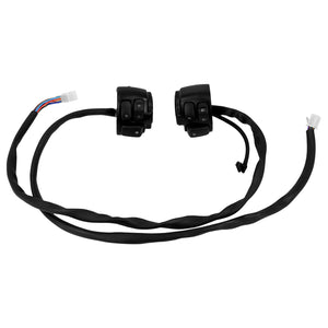 25MM Handlebar Control Switches Wiring Harness Black Fit For Harley Sportster | HCmotorku