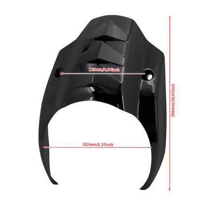 Headlight Fairing Gloss Black Fit For Harley Softail Breakout FXBRS 2018-2022 | HCmotorku