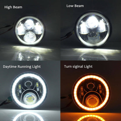 7 IN. Daymarker Projector LED Headlamp | HCmotorku