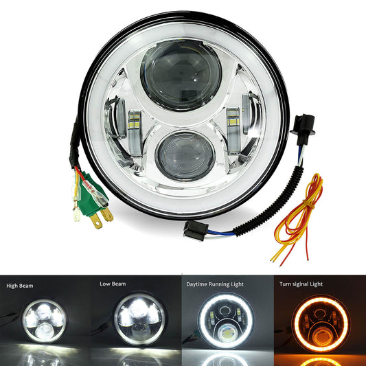 7 IN. Daymarker Projector LED Headlamp | HCmotorku