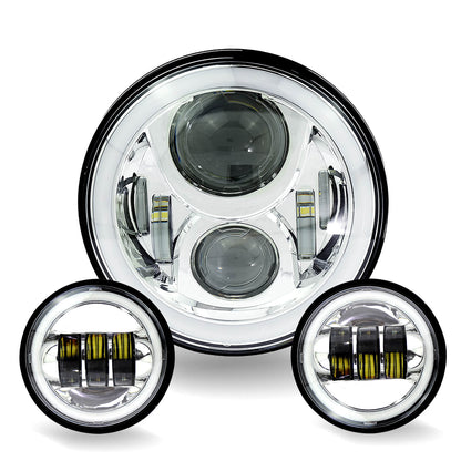 7 IN. Daymarker Projector LED Headlamp | HCmotorku