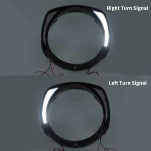 7" LED Headlight Trim Cover For Harley 2014-2024 | HCmotorku