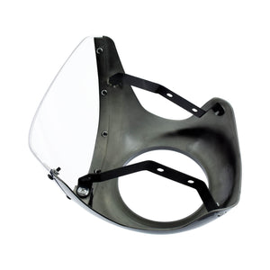 7" Headlight Fairing Screen Racer Style Universal Windshield Kit | HCmotorku