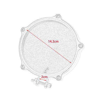 5.75" Headlight Housing for Harley Sportster Dyna Softail | HCmotorku