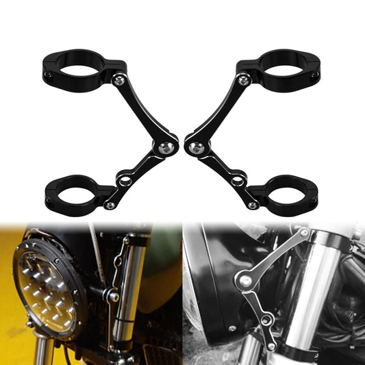 39mm-41mm Headlight Mount Bracket Fork Lamp Holder Fit For Harley | HCmotorku