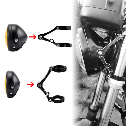 39mm-41mm Headlight Mount Bracket Fork Lamp Holder Fit For Harley | HCmotorku