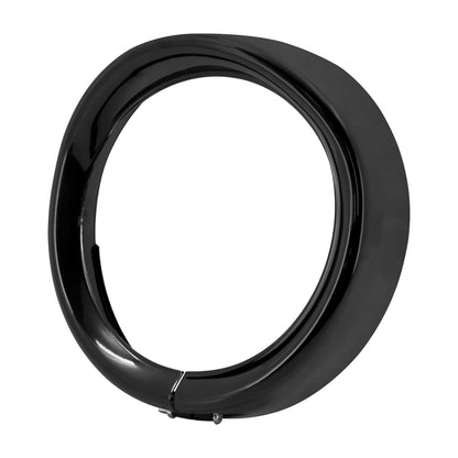 7" Headlight Head Lamp Trim Ring Bezel Visor Cover Fit For Harley Touring 2014-UP | HCmotorku