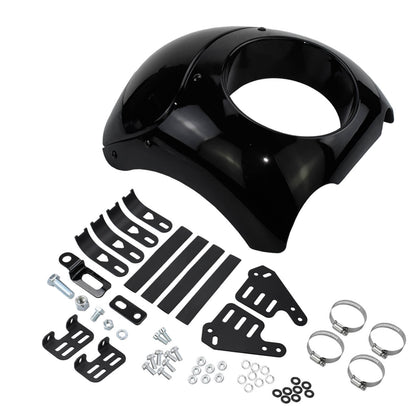 5.75" Headlight Fairing Windshield for Harley Sportster Dyna Touring | HCmotorku