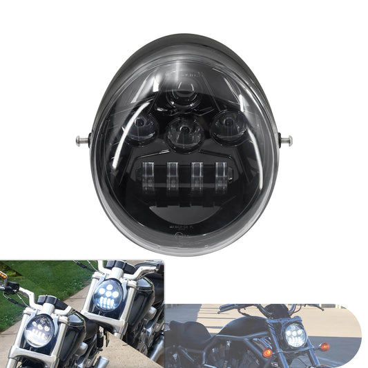 Headlight Assembly Head Lamp Protector LED Fit For Harley V-Rod | HCmotorku