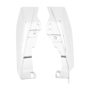 Mid-Frame Heat Deflectors Chrome Shields For Harley Touring 2014-2023 | HCmotorku