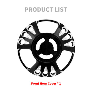 CNC Cut Front Horn Cover Speaker Cap Fit For Harley Sportster XL 883 1996-2022 | HCmotorku