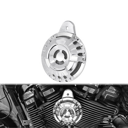 110 dB Horn Speaker Cover Chrome Fit For Softail Touring Dyna 1991-2017 | HCmotorku