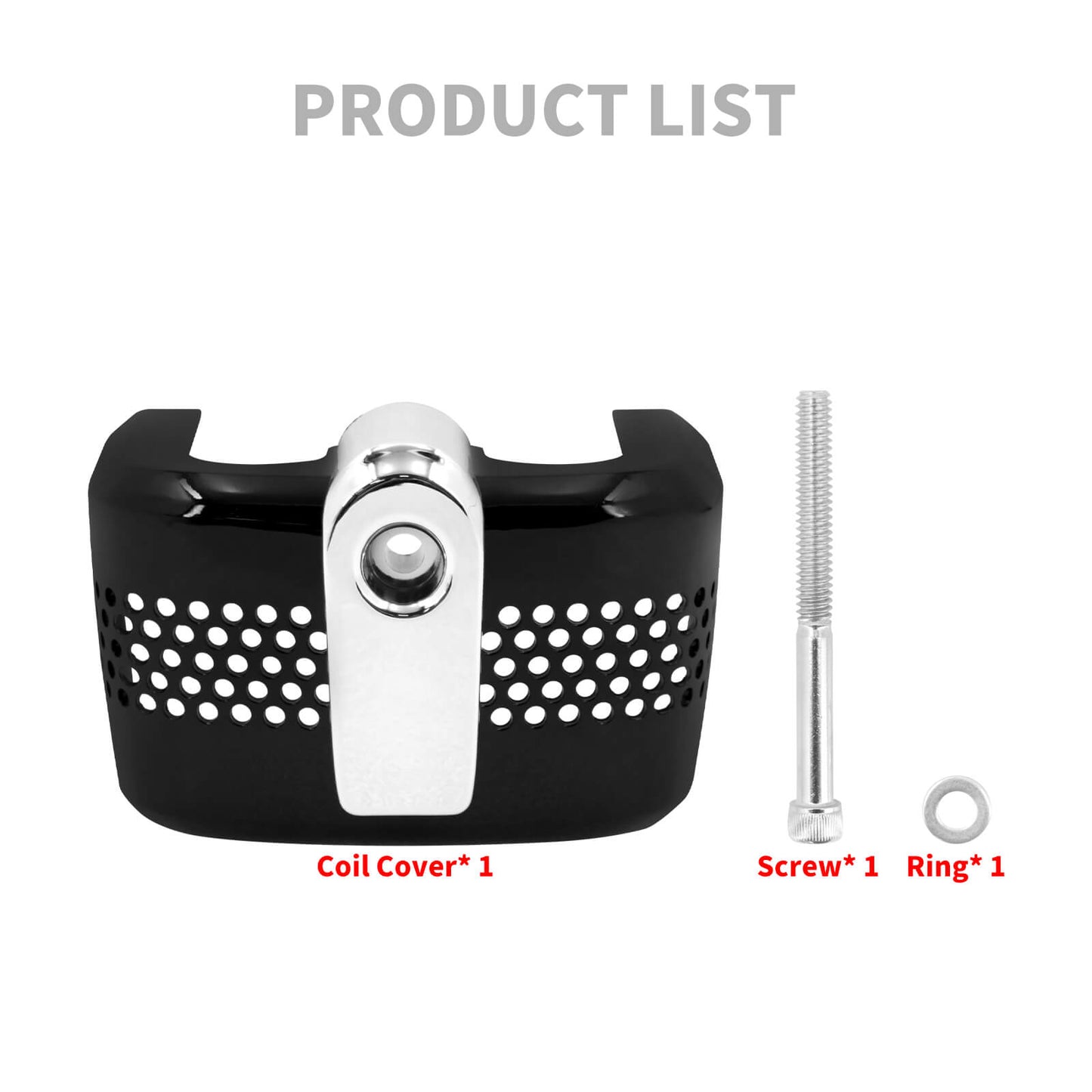 Ignition Coil Cover Fit For Harley Softail Slim Heritage Classic Street Fat Bob | HCmotorku