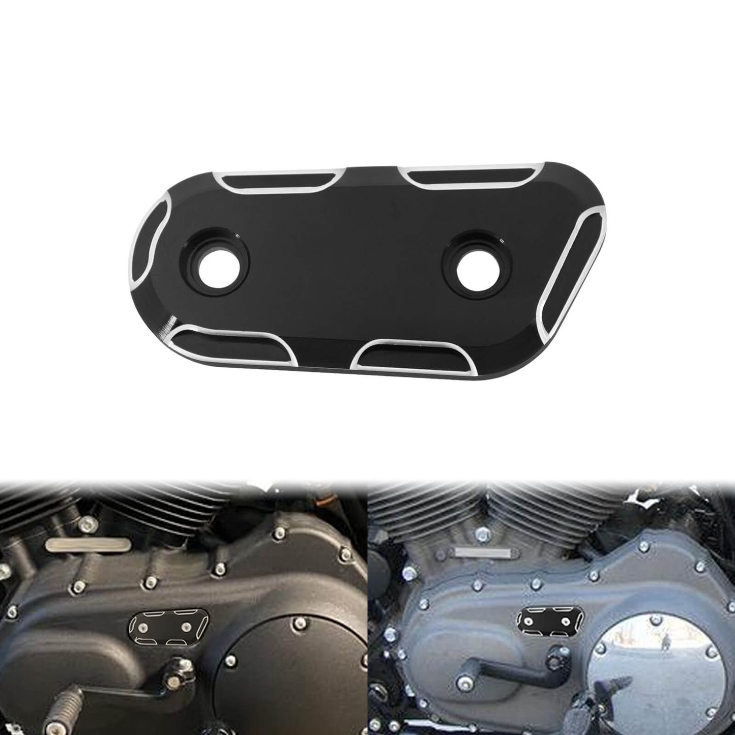 Motorcycle Inspection Cover Black for Harley Sportster XL Iron 883 1200 48 72 | HCmotorku