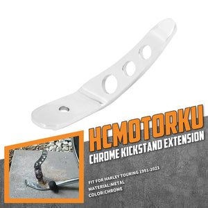 Motorcycle Kickstand Extension Fit Harley Touring 1991-2025 | HCmotorku