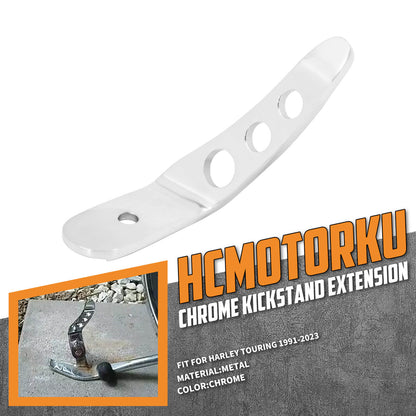 Motorcycle Kickstand Extension Fit for Harley Touring 1991-2020 | HCmotorku