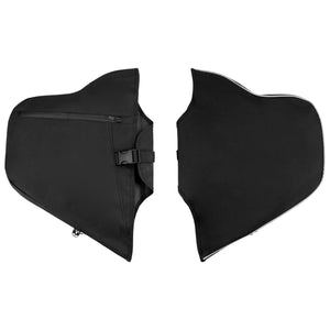 Soft Lower Leg Warmer Crash Bar Bags Fit For Harley Softail FLSL 2018-2023 | HCmotorku