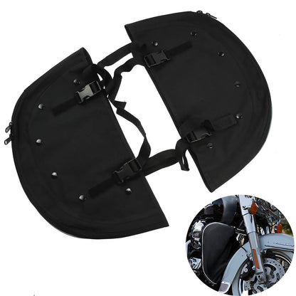 Soft Lowers Chaps Leg Warmer Fit For Harley Softail Slim FLS Fat Boy Deluxe | HCmotorku