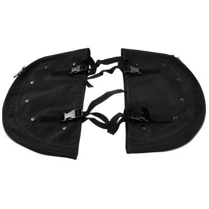 Soft Lowers Chaps Leg Warmer Fit For Harley Softail Slim FLS Fat Boy Deluxe | HCmotorku