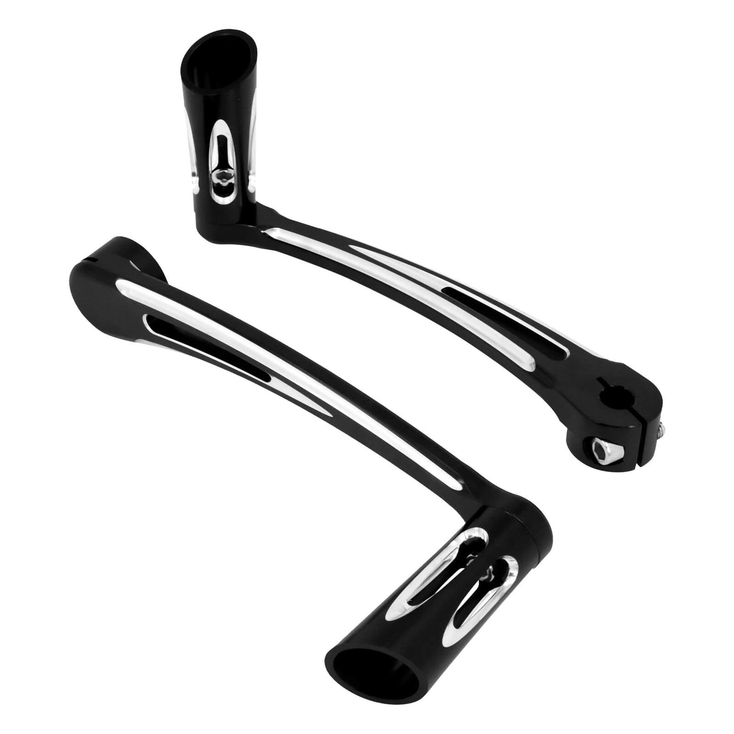 Heel Toe Gear Shifter Lever Pedal Peg Black For Harley Softail Street Road Glide | HCmotorku