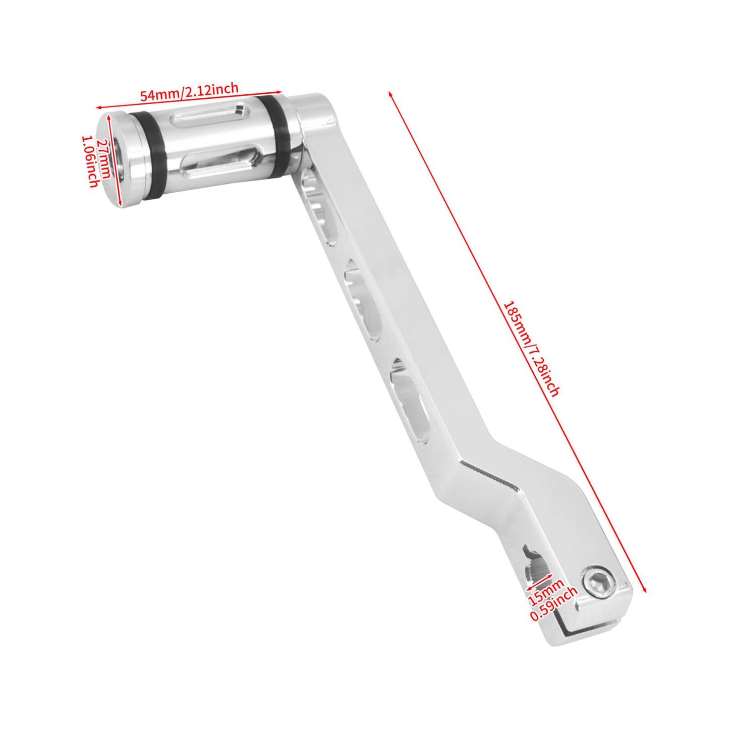 Rider Floorboards Rear Footpeg Footboards Shift Lever Pegs Pedal Fit For Harley | HCmotorku