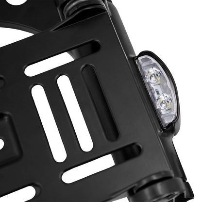 Motorcycle License Plate Side Mount LED Bracket Holder Fit For Harley XL 2004-2016 | HCmotorku