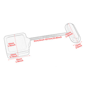 Tour Pack Lid Tether Black Fit Harley Touring Road Glide Street Glide 2014-2020 | HCmotorku