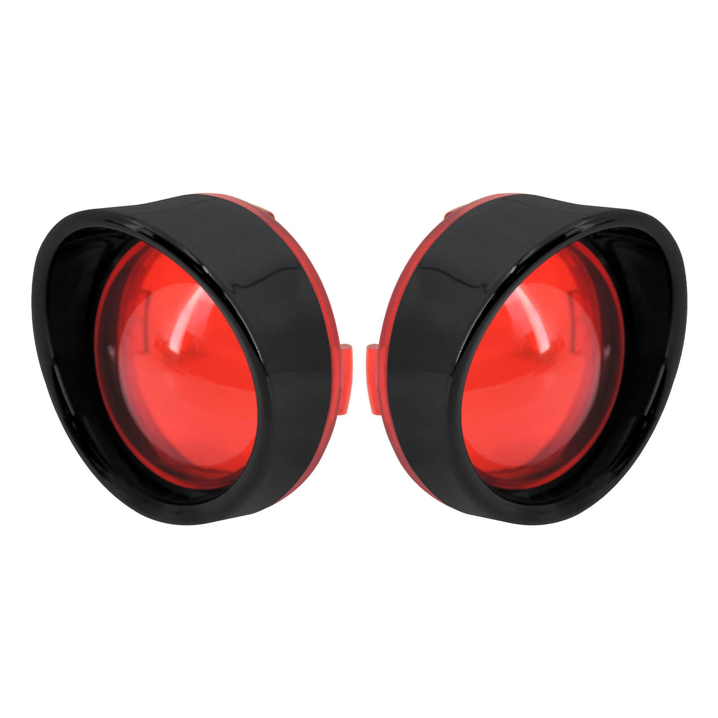 Visor Style Turn Signals Lens Cover for Harley | HCmotorku