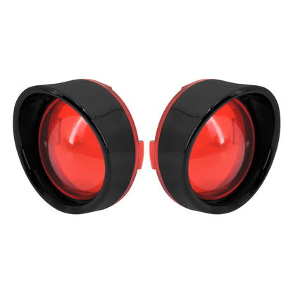 Visor Style Turn Signals Lens Cover for Harley | HCmotorku