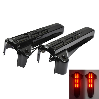 Lower Fork Leg Covers Lights for Harley Touring 2014-UP | HCmotorku