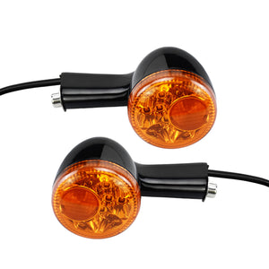 Rear Black LED Turn Signals Lights Bracket Fit For Harley Sportster XL 1992-UP | HCmotorku