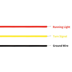 LED Flush Fork Turn Signals Brackets for Harley Touring | HCmotorku