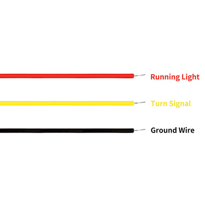 LED Flush Fork Turn Signals Brackets for Harley Touring | HCmotorku