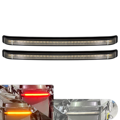 Low Profile LED Saddlebag Tail Lights for Harley Touring 2008-2013 | HCmotorku