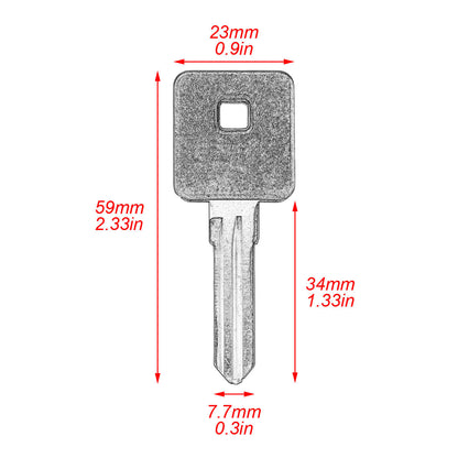 Uncut Blade Blank Ignition Key For Harley Sportster 2000-2013 | HCmotorku