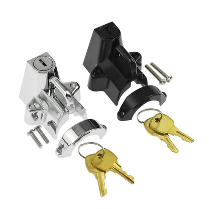 Motorcycle Helmet Security Lock Kit for 7/8" to 1 1/4" Diameter Tubings | HCmotorku