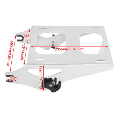 Detachable Two Up Pack Mount Luggage Rack Fit For Harley Tour Pak Touring 2014-2022 | HCmotorku