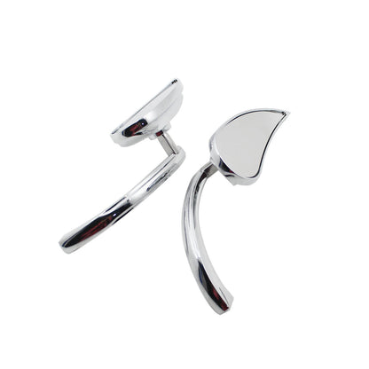 Mini 8MM 10MM Rear View Mirror Fit For Dyna Heritage Softail Road King Chrome | HCmotorku