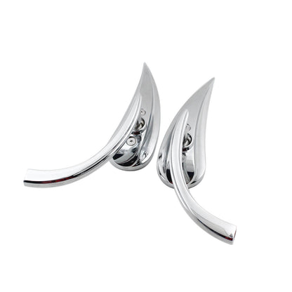 Mini 8MM 10MM Rear View Mirror Fit For Dyna Heritage Softail Road King Chrome | HCmotorku