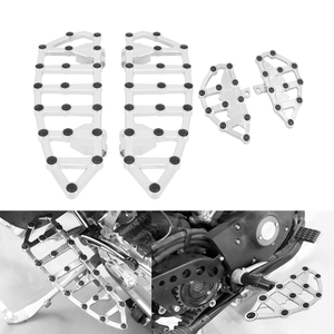Motorcycle Rider Passenger Floorboards Set for Harley | HCmotorku