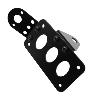 Side Mount License Plate Bracket Holder Fit For Harley Models with 3/4" Axles | HCmotorku