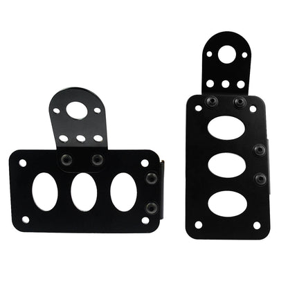 Side Mount License Plate Bracket Holder Fit For Harley Models with 3/4" Axles | HCmotorku