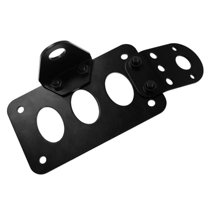 Side Mount License Plate Bracket Holder Fit For Harley Models with 3/4" Axles | HCmotorku