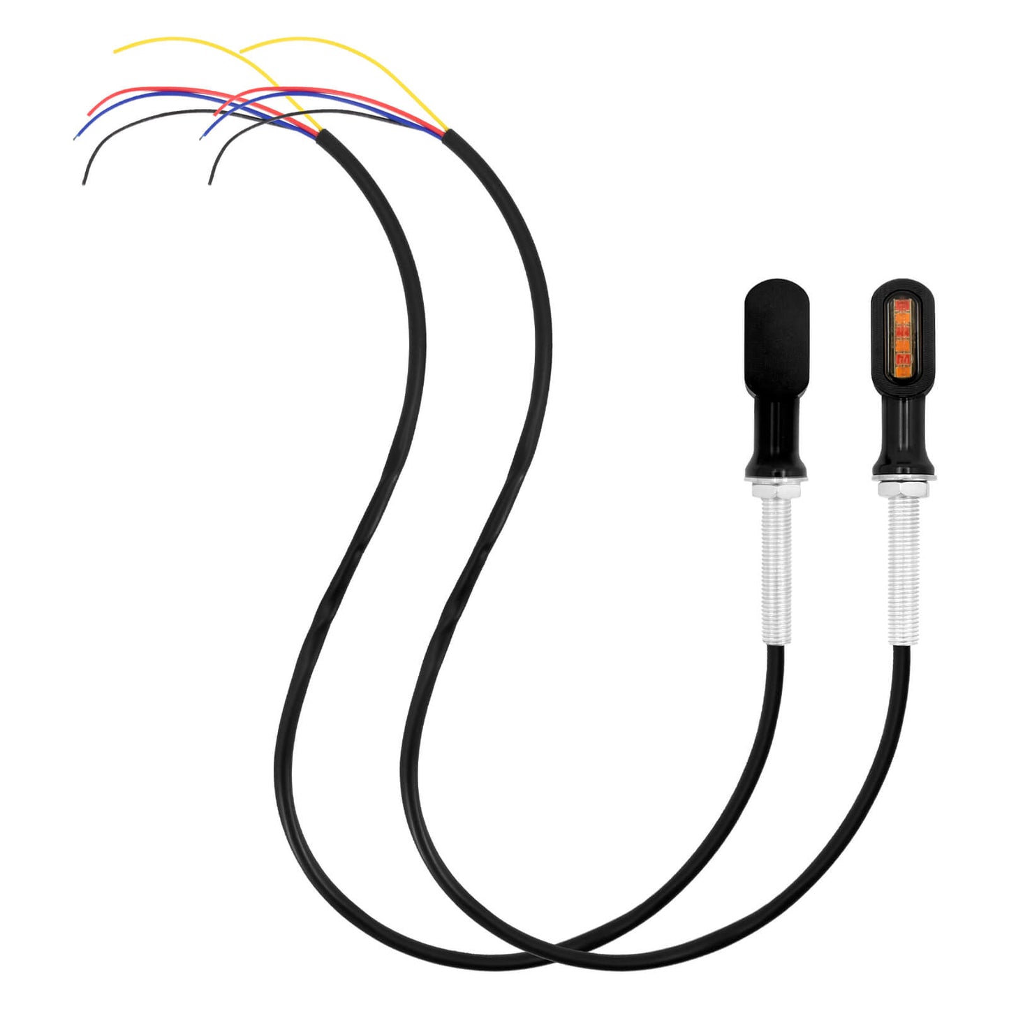 Rear 8mm Mounting Thread Indicator LED Turn Signal Light Fit For Harley Chopper | HCmotorku